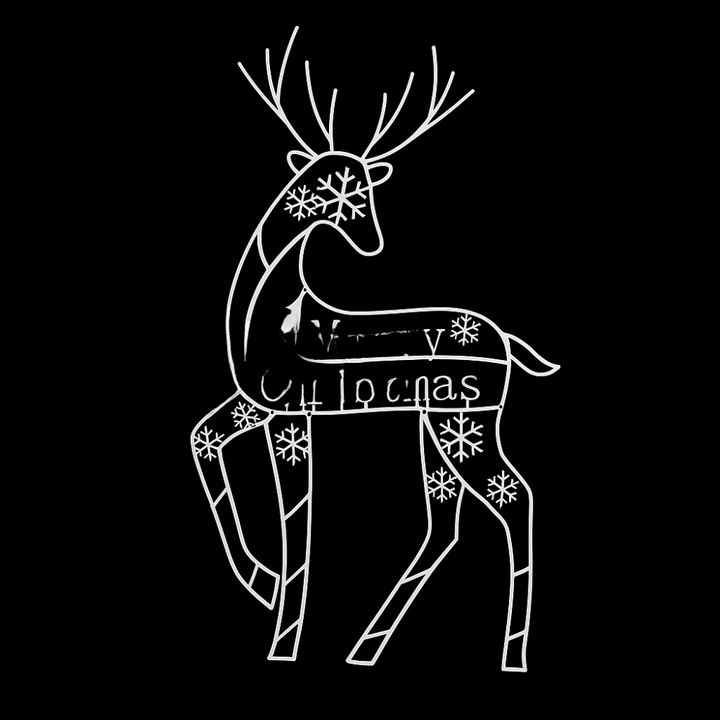 Skanto | Juledekorasjoner Lys Opp Reinsdyr Figur