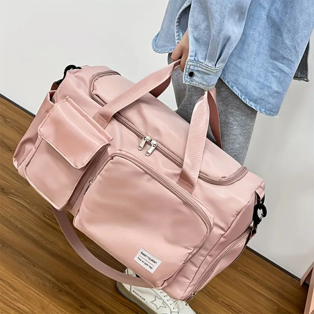 Skanto | Unisex Stor Reise Duffle Bag | Lettvekt Multi Lomme