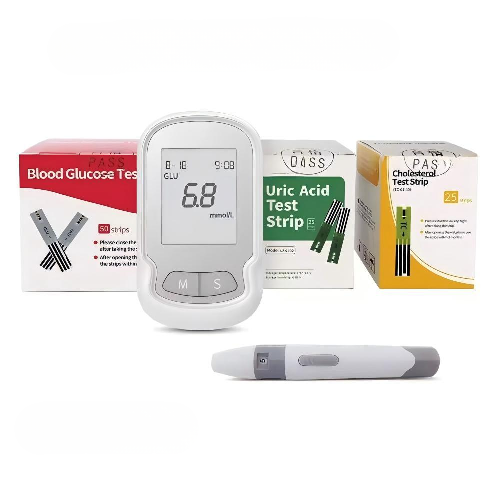 Skanto | Kolesterol Hjemmetest Kit Bærbar Blod Monitor