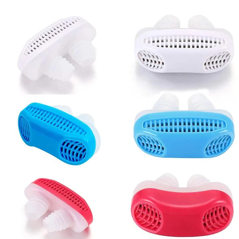 Skanto | 2-i-1 Anti Snore Device og Luftrenser Nese Klem