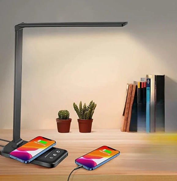 Skanto | Justerbar LED Bordlampe med Lademulighet
