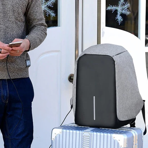 Skanto | Tyverisikker ryggsekk med USB-lading