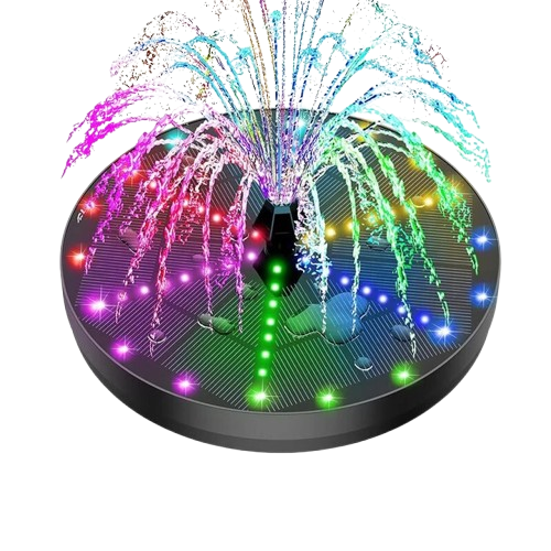 Skanto | Solar Fountain med 60 LED-lamper