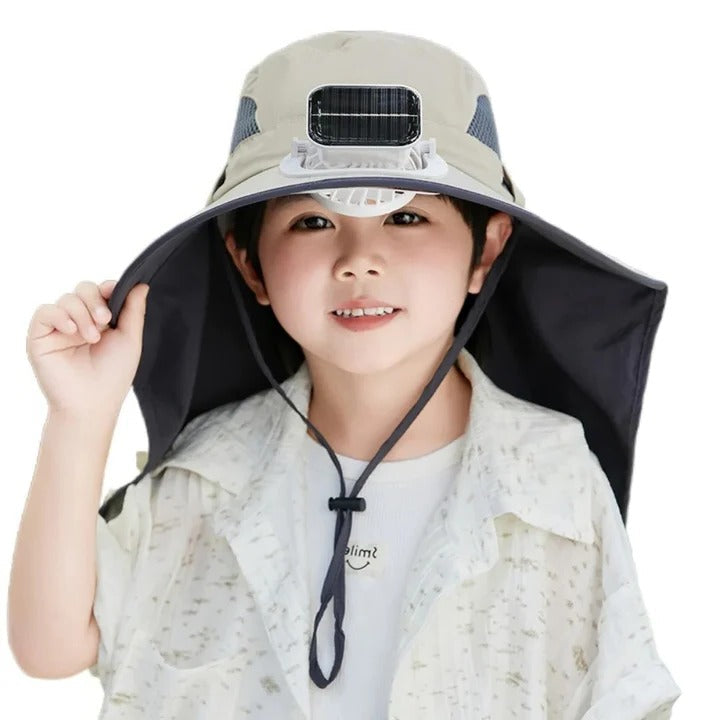 Justerbar Barn Solvifte Hatt | Skanto