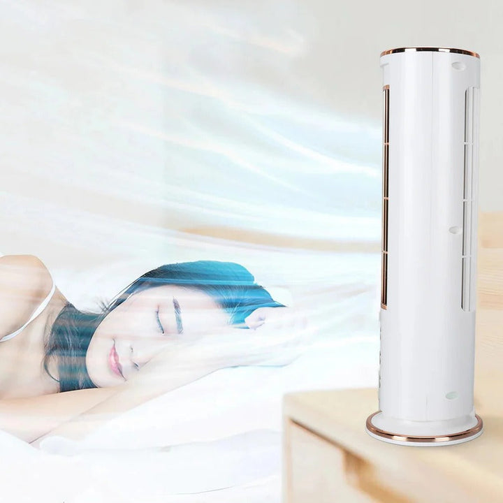 Skanto | Bladeless Desktop Air Conditioner Fan with Remote Control