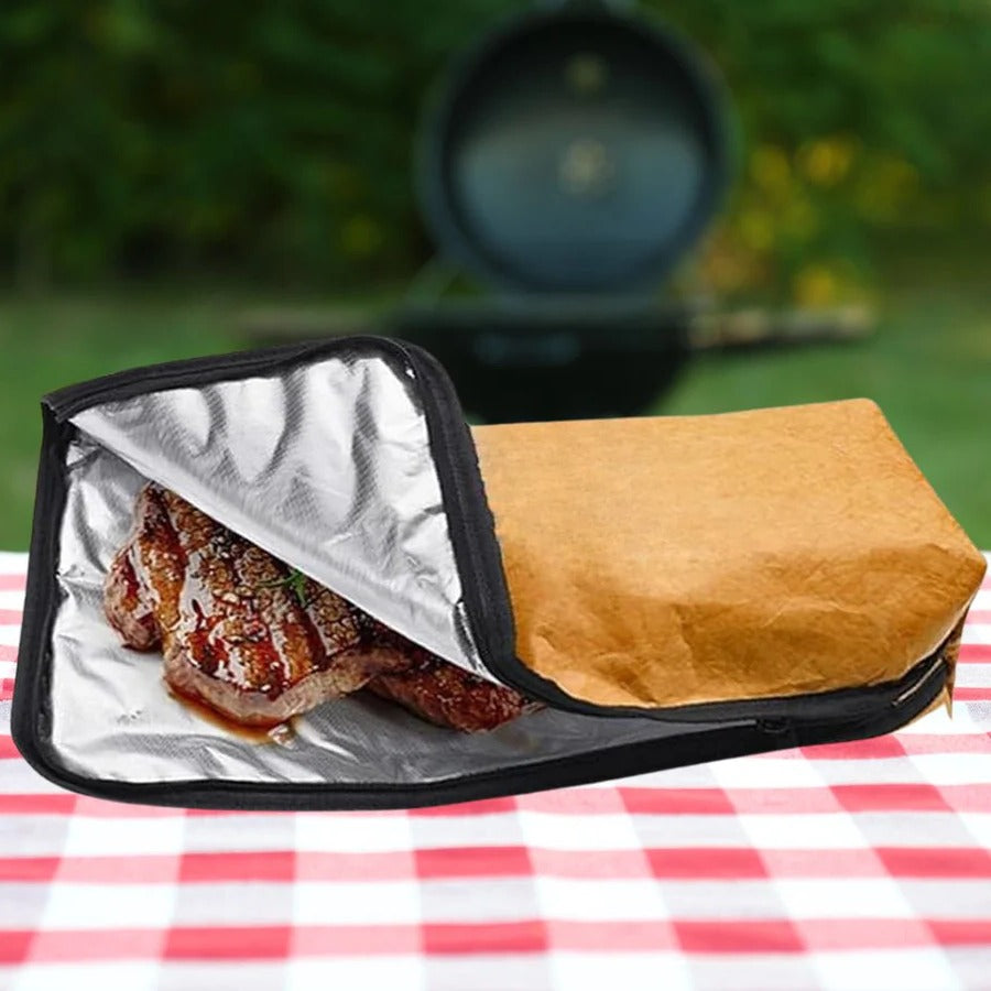 Skanto | Isolert BBQ Kjøtt Hvilende Teppe Bag med Håndtak
