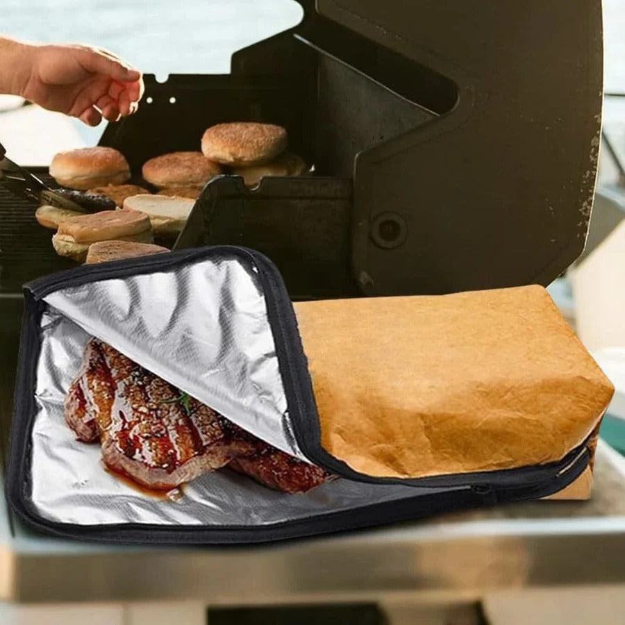 Skanto | Isolert BBQ Kjøtt Hvilende Teppe Bag med Håndtak