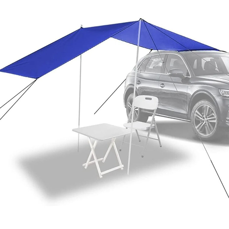 Skanto | Vanntett bilpaviljong side markise uttrekk sett