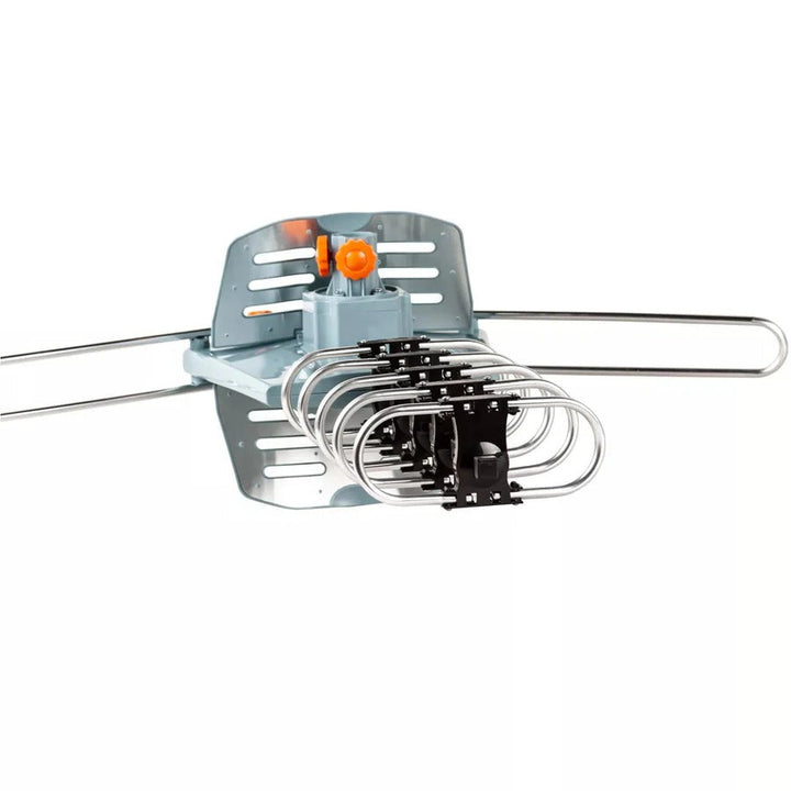 Skanto | Long Range Digital HD TV Antenne med Full 360 Retningsbestemt Motor og Monteringsstang