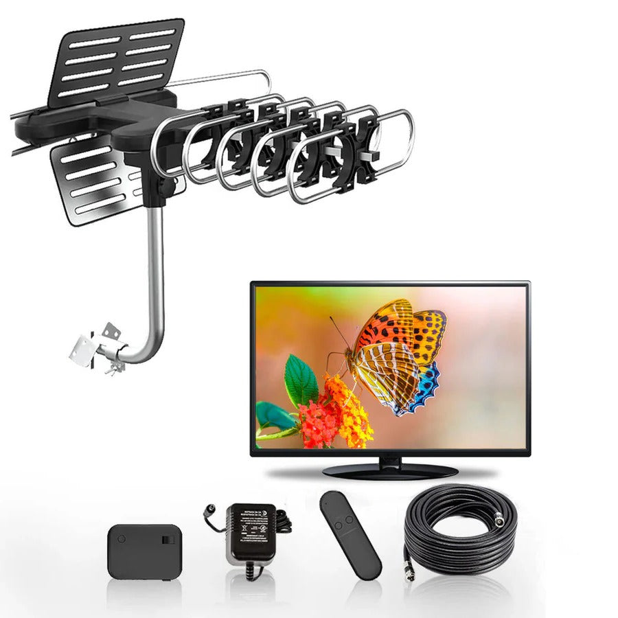 Antenne for HD-Fernsehen med 360°-motor