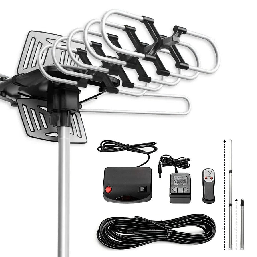 Antenne for HD-Fernsehen med 360°-motor