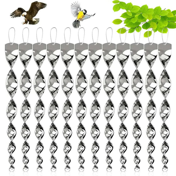 Skanto | Refleksiv Bird Deterrent Spiral Stang
