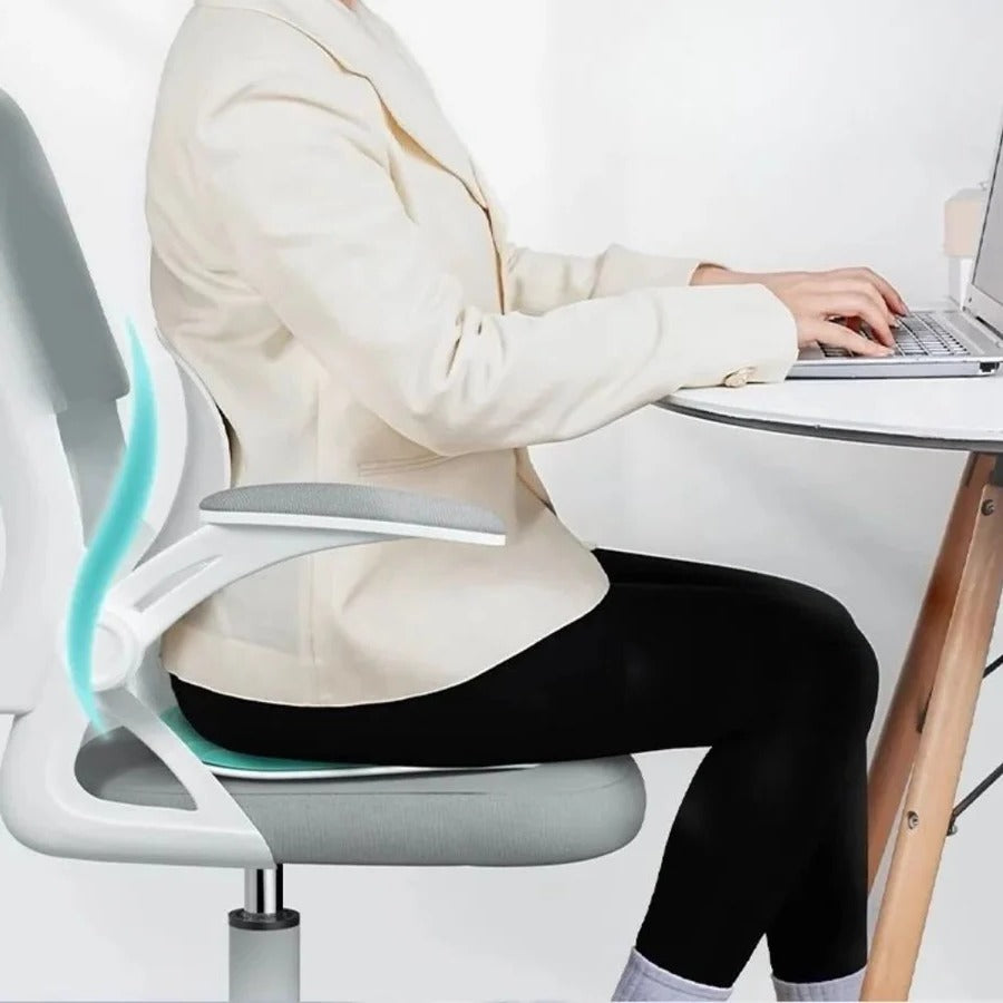 Skanto | Ergonomisk Kontorstol Holdning Korrigerer Sete med Ryggstøtte