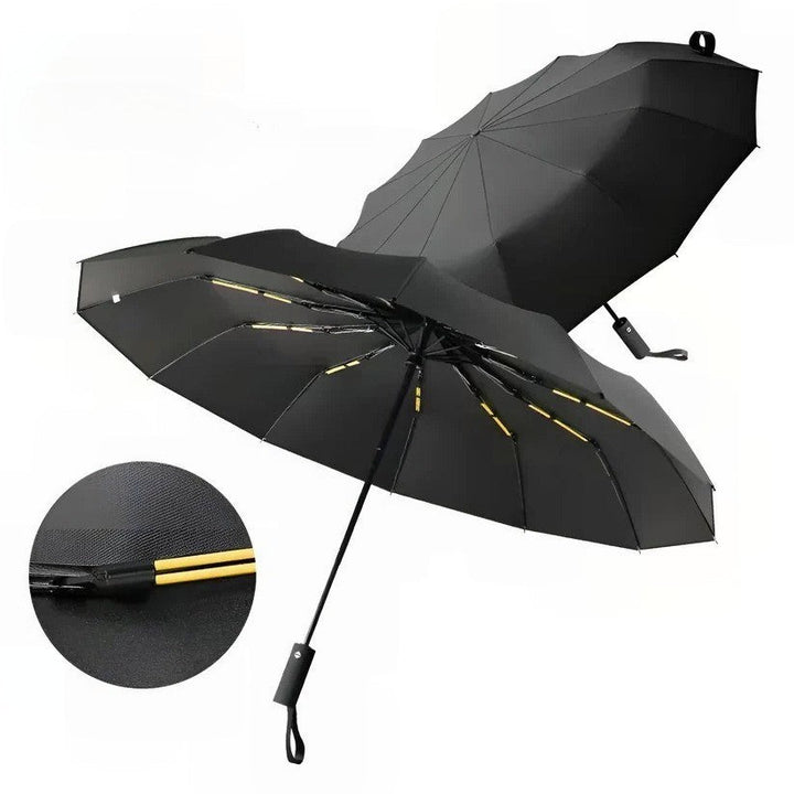 Umweltfreundlicher, winddichter Regenschirm