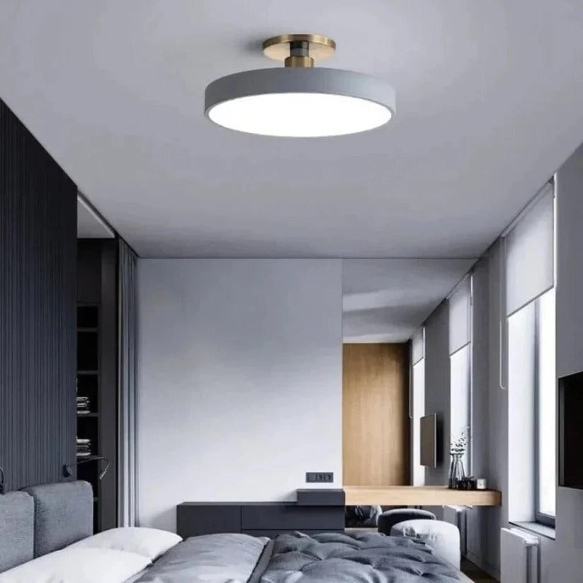 Skanto | Moderne LED Taklampe med Innfelte Design for Innendørs Arealer