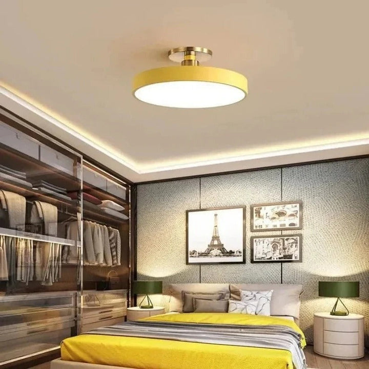 Skanto | Moderne LED Taklampe med Innfelte Design for Innendørs Arealer