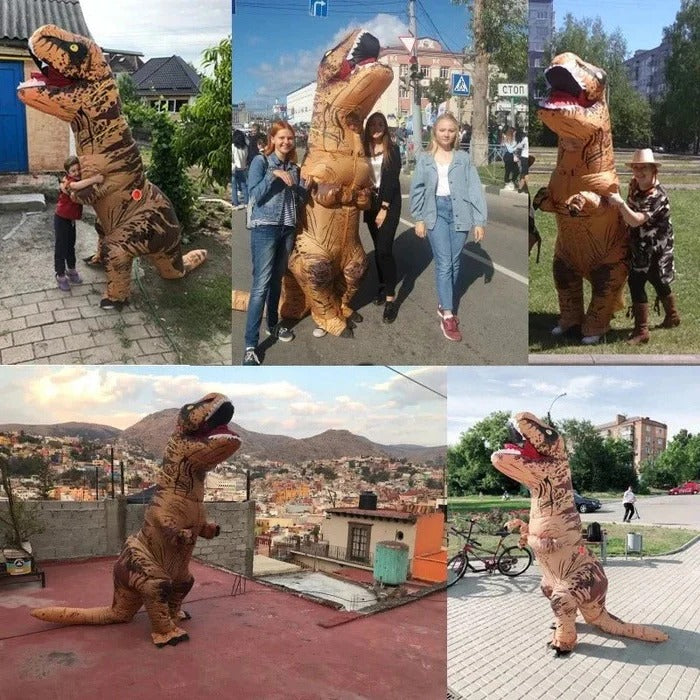 Skanto | Oppblåsbar T Rex Kostyme