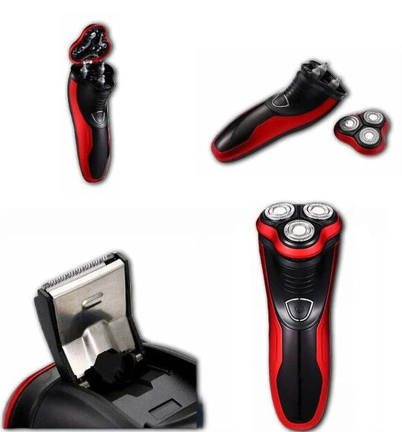 Skanto | Menn Barbermaskin Roterende Vanntett Elektrisk Barbermaskin