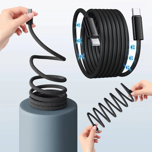 Skanto | Magnetisk Anti Floke Kabel Super Rask Lading
