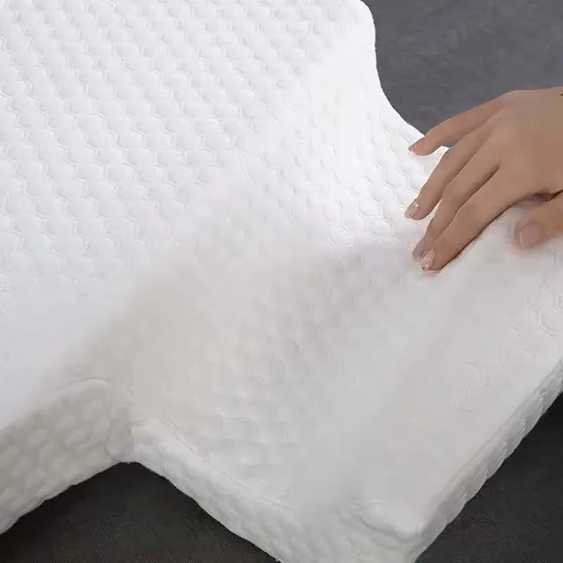 Orthopädisches Partnerkissen | Kuscheldesign mit Armtunnel | Minne-Schaum