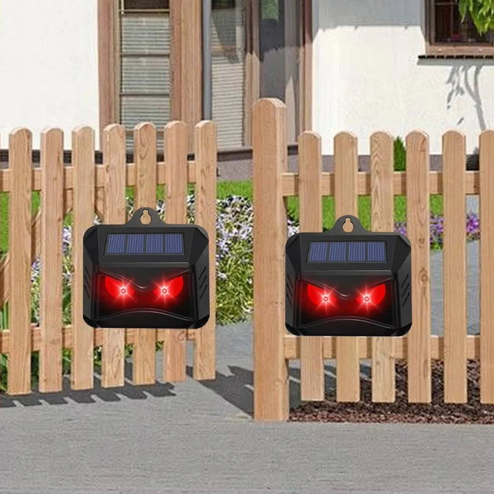 Skanto | 2 stk Solenergidrevet Ultrasonisk Dyreavskrekk