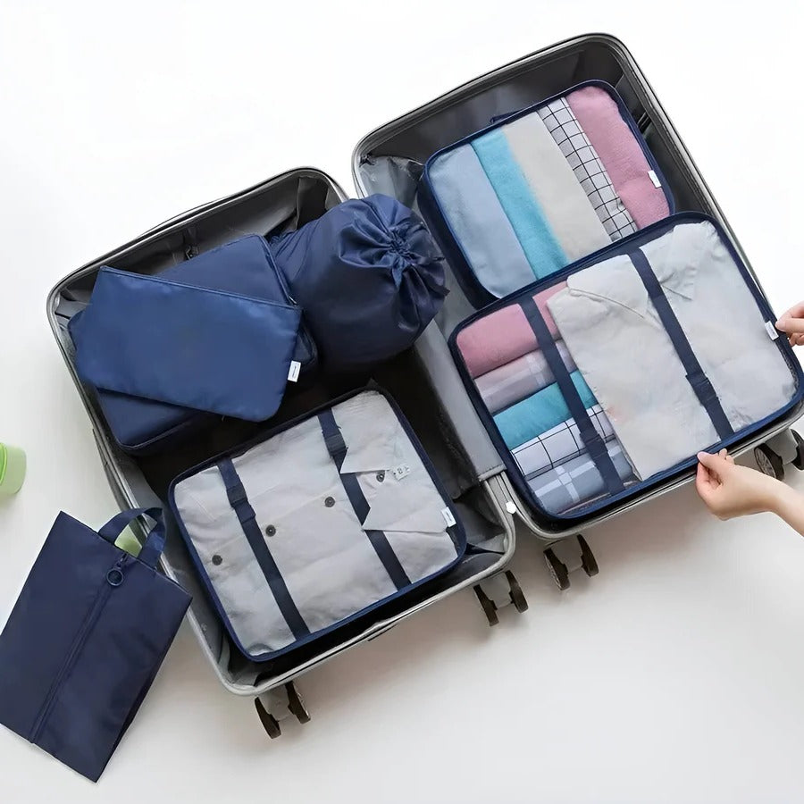 7er-Packwürfel-Set für Reisen
