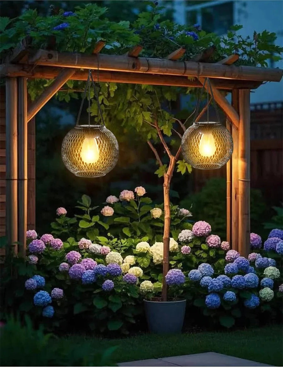 Skanto | Utendørs Solhengende Lantern