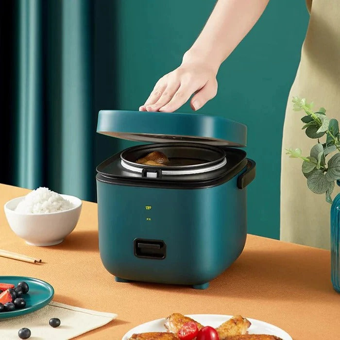 Skanto | Mini Riskoker, 1.2 Qt kapasitet med non-stick kjele