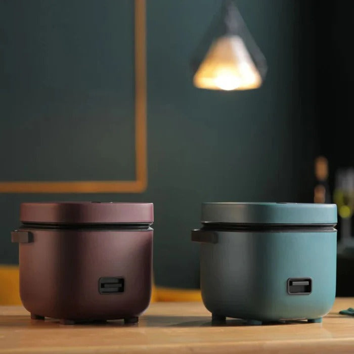 Skanto | Mini Riskoker, 1.2 Qt kapasitet med non-stick kjele
