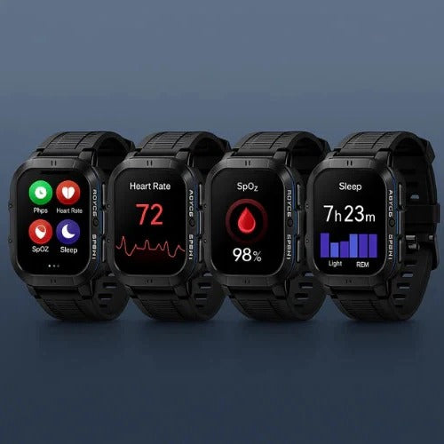 Skanto | Vanntett Smartklokke, Fitness Sporing, Bluetooth 5.0