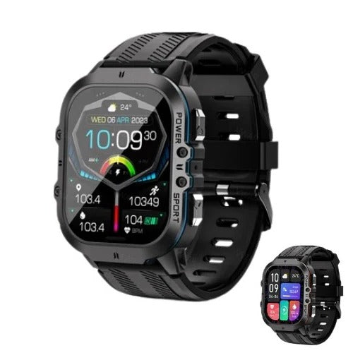Skanto | Vanntett Smartklokke, Fitness Sporing, Bluetooth 5.0