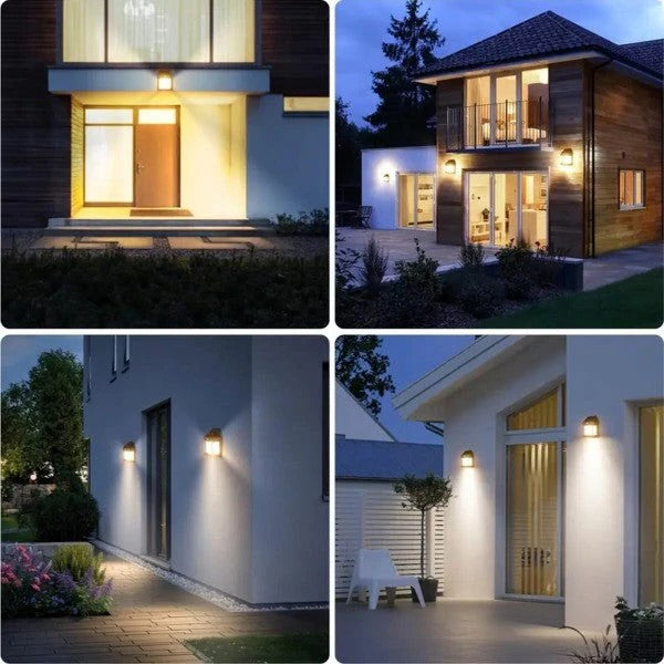 Skanto | Utendørs solenergi LED-lamper med bevegelsessensor