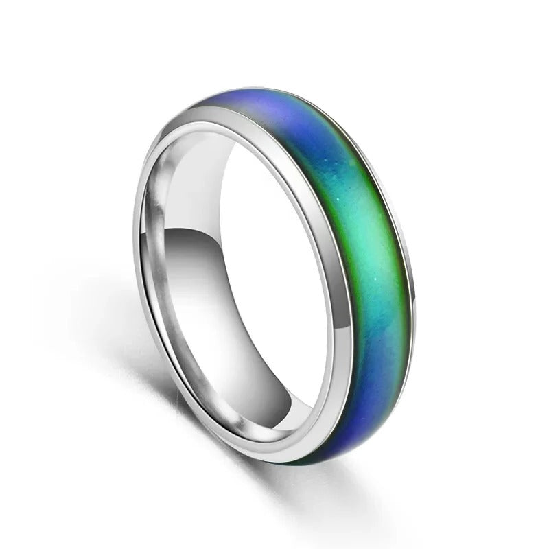 Skanto | Rustfritt Stål Humør Ring