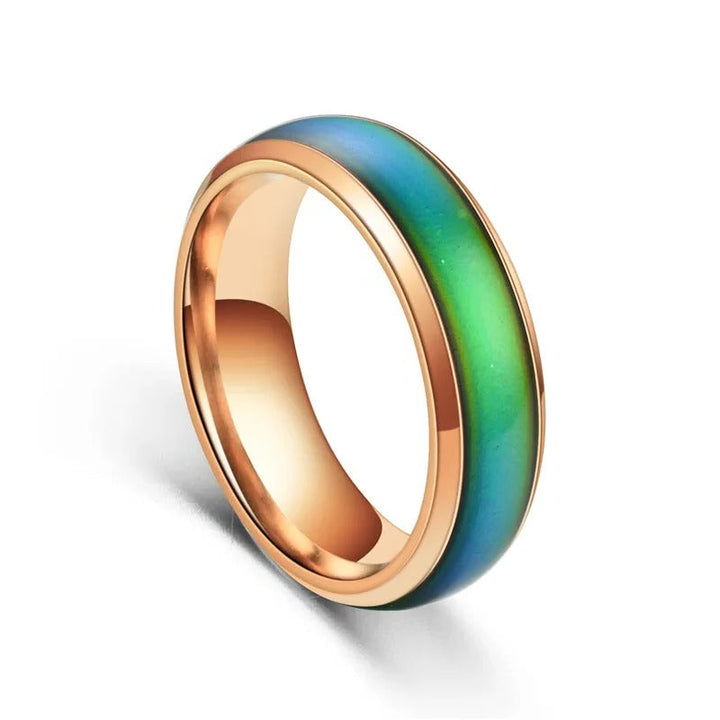 Skanto | Rustfritt Stål Humør Ring