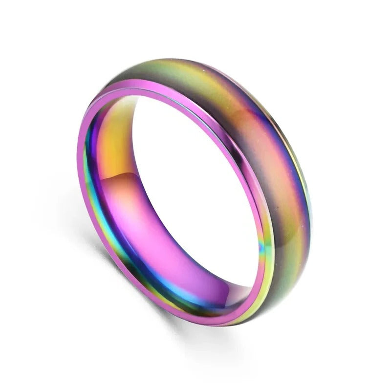 Skanto | Rustfritt Stål Humør Ring