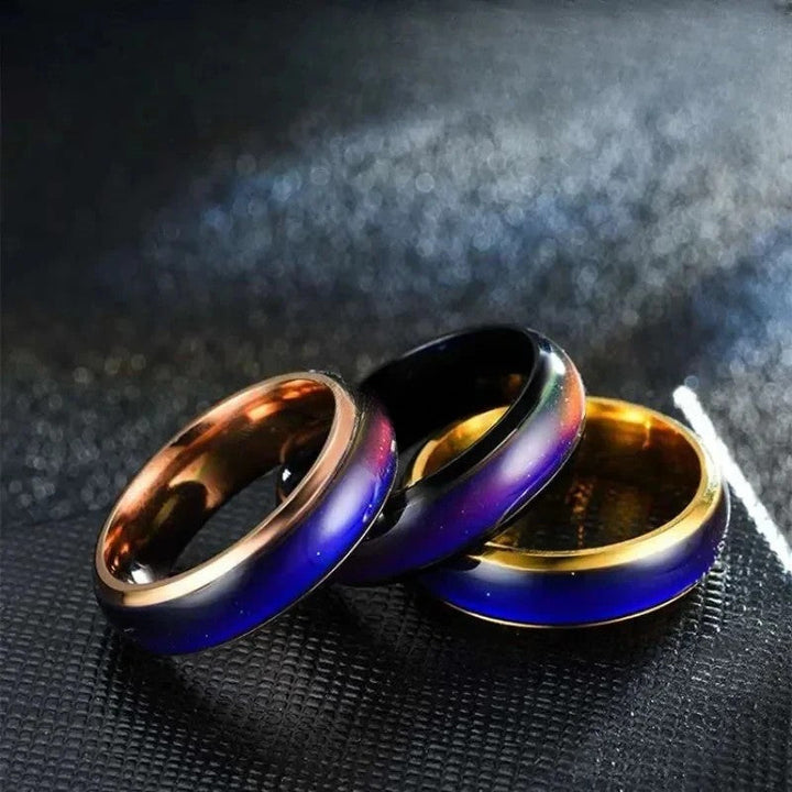 Skanto | Rustfritt Stål Humør Ring