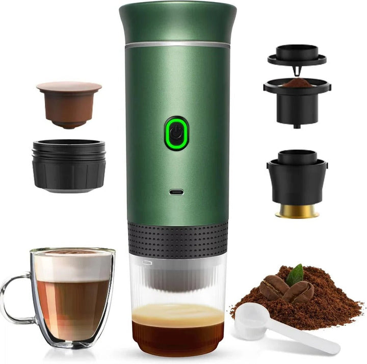 Skanto | Bærbar kaffemaskin Espresso Cappuccino og drypp