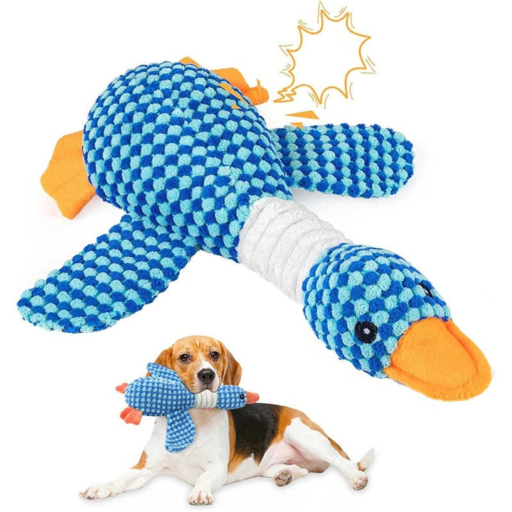 Skanto | Duck Plush Kosedyr til Hunder med Piping