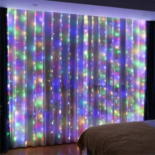 Skanto | Gardin LED Lys med Fjernkontroll, USB Drevet