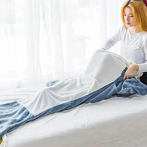 Skanto | Cozy Shark Hettefleece teppe