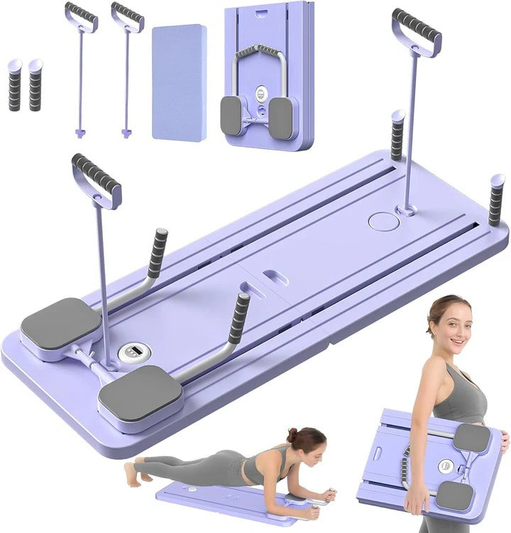 Skanto | HomeStudio Pilates Reformer Board med motstandsbånd