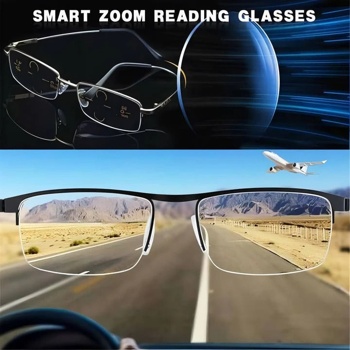 Skanto | Smarte Progressive Lesebriller med Blålys- og UV-beskyttelse