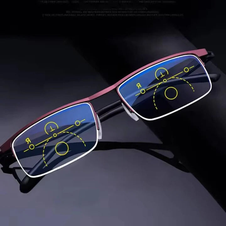 Skanto | Smarte Progressive Lesebriller med Blålys- og UV-beskyttelse