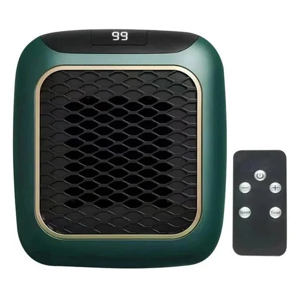 Skanto | Mini Elektrisk Veggvarmer, 800W Plug-In Bærbart Design