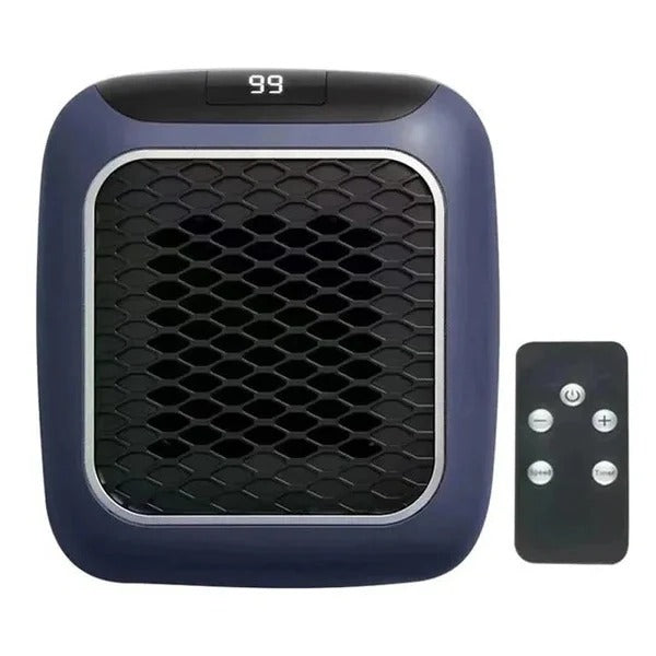 Skanto | Mini Elektrisk Veggvarmer, 800W Plug-In Bærbart Design
