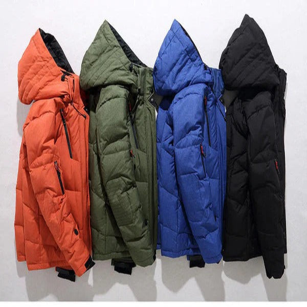 Skanto | Isolert Jakke Polyester | Glidelås, Avtakbar Hette | Høst/Vinter