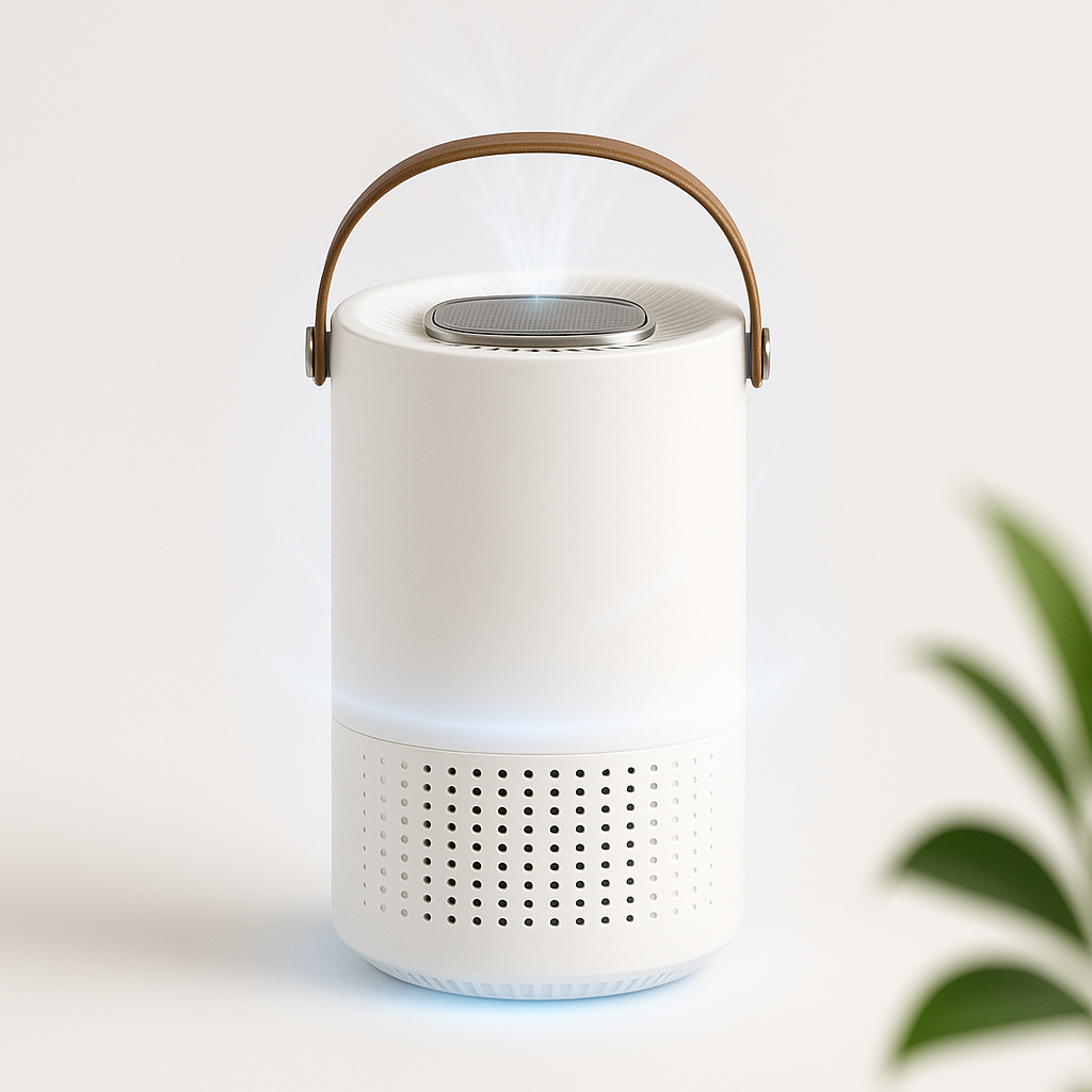 Skanto | Bærbar USB HEPA luftrenser for skrivebord