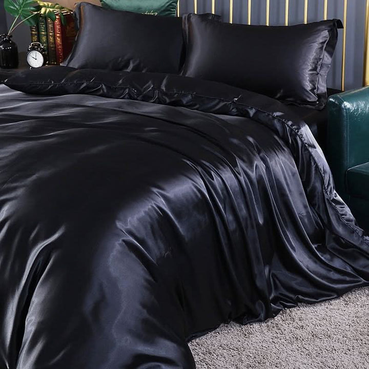 Skanto | LuxurySet - Sengetøy Silke/Sateng, Dyne sett