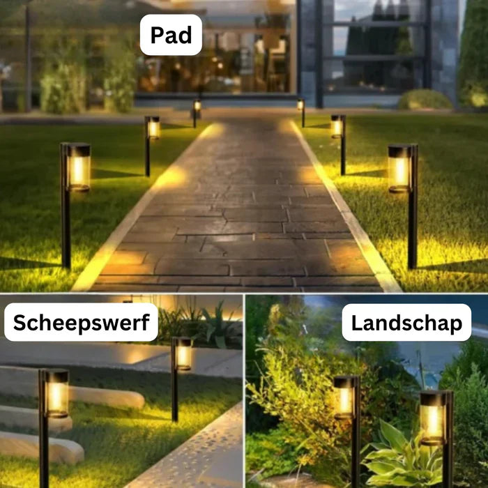Skanto | Moderne & Luksuriøs Solenergi Drevet Panel Belysning - LumiPath
