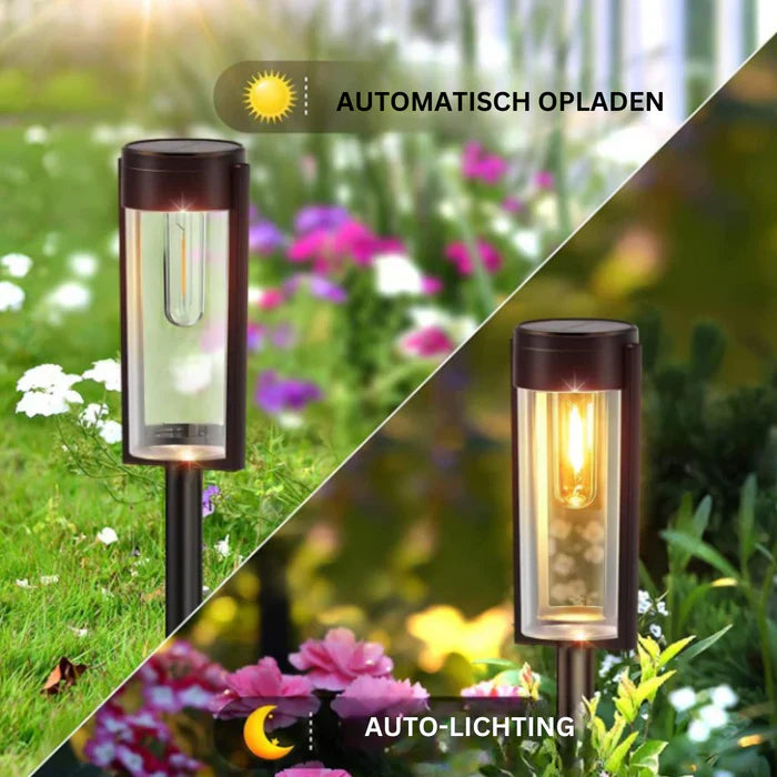 Skanto | Moderne & Luksuriøs Solenergi Drevet Panel Belysning - LumiPath